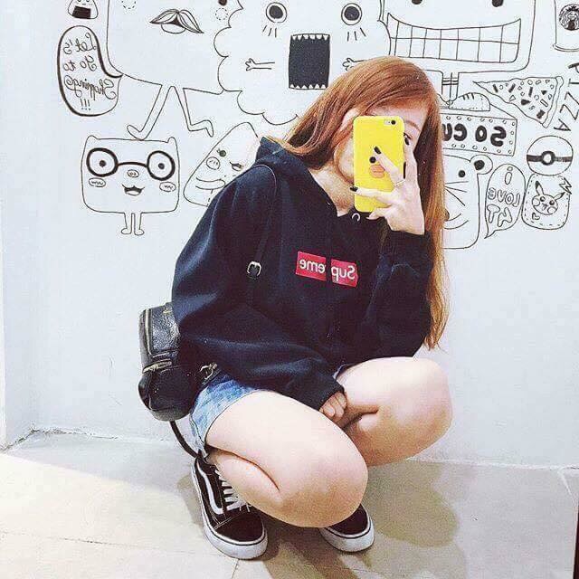 Áo nỉ superme