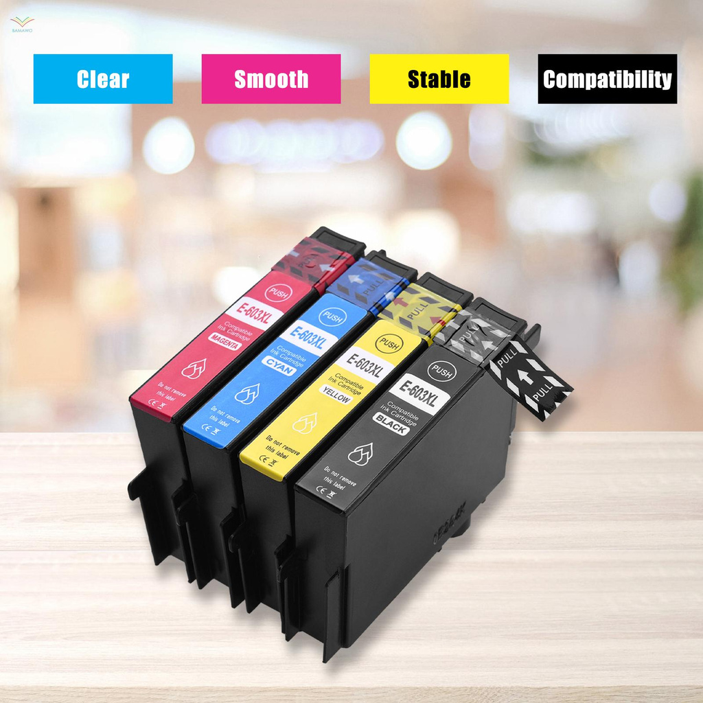 Ready in stock Aibecy 603XL Ink Cartridges Replacement for Epson 603XL 603 XL Compatible with Epson XP-2100/XP-2105/XP-3100/XP-3105/XP-4100/XP-4105 Epson WorkForce WF-2810DWF/WF-2830DWF/WF- 2835DWF/WF-2850DWF Printer, 4 Pack