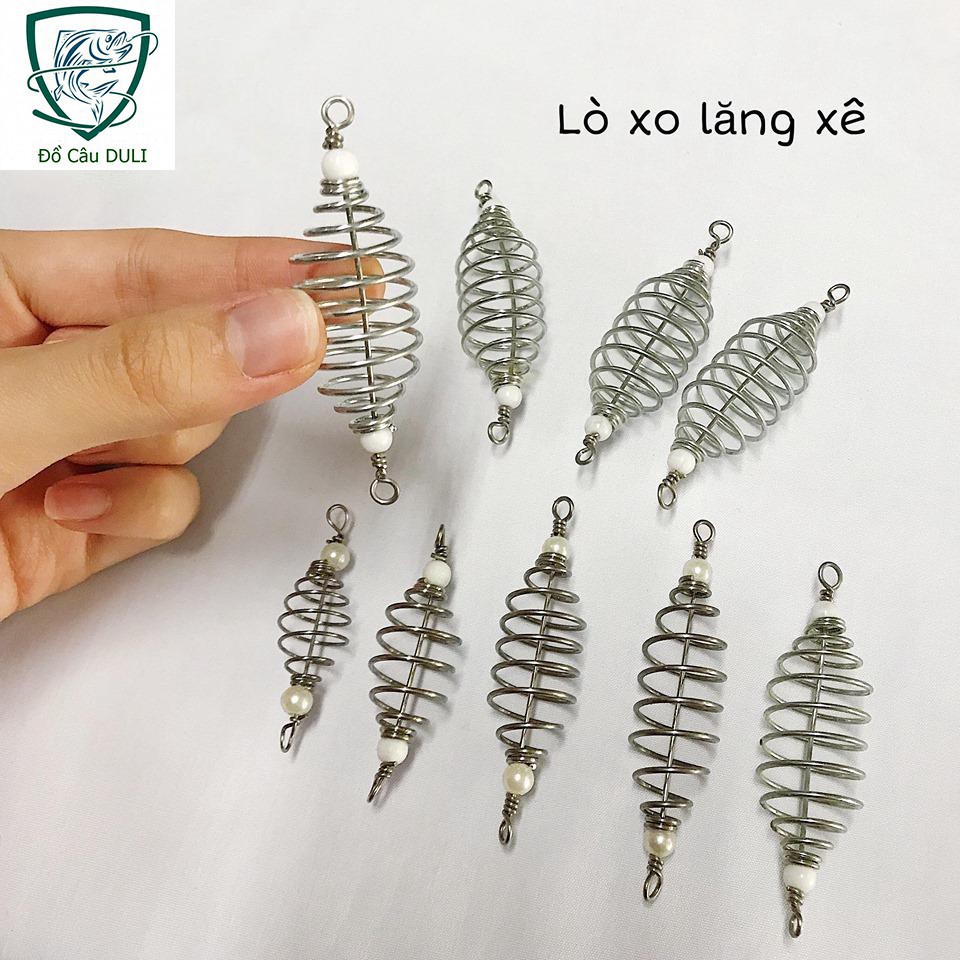 Cần câu cá ❤️FREE SHIP❤️ Lò Xo Lăng Xê, Lò Xo buộc lăng xê Thép không rỉ siêu bền - Duli ,đảm bảo rẻ nhất