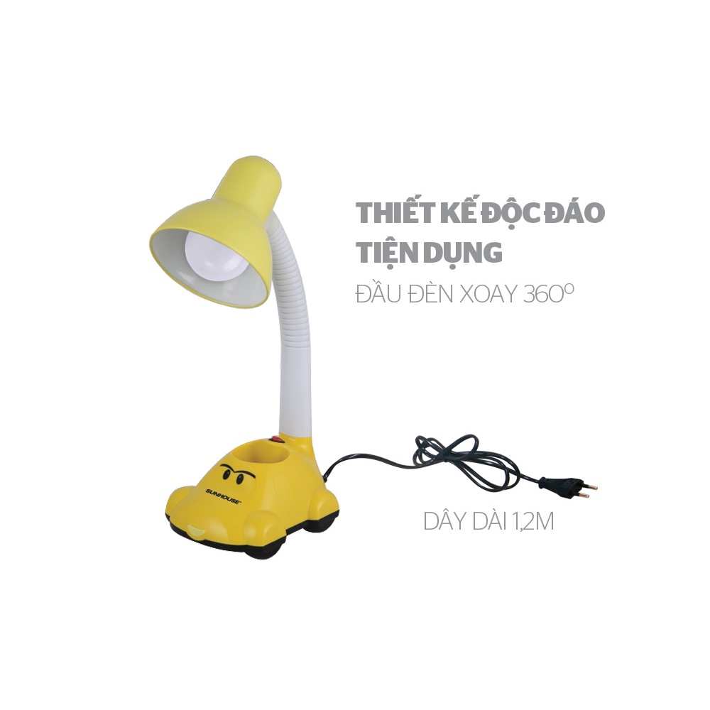 Đèm bàn Sunhouse SHE-19LED-A6, Bảo hành 12 tháng