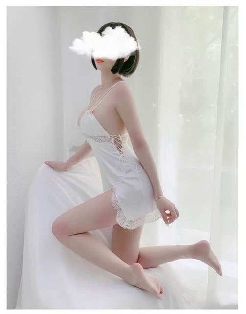 ♥️[HCM GIAO NHANH 30 phút] ♥️ [LL711] váy ngủ sexy cao cấp - đầm ngủ lụa gợi cảm phối ren - cô chủ nhỏ chuyên sỉ