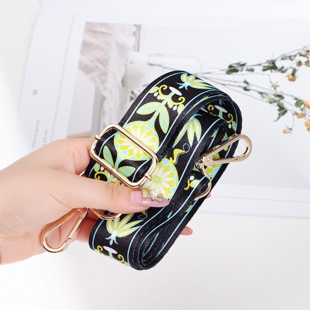 BORAG Dây Đeo Túi Xách Bằng Nylon Đính Hoa Dễ Điều Chỉnh