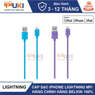 Cáp Sạc IPHONE MFI Dài 1.2M Hàng BELKIN SHIP US