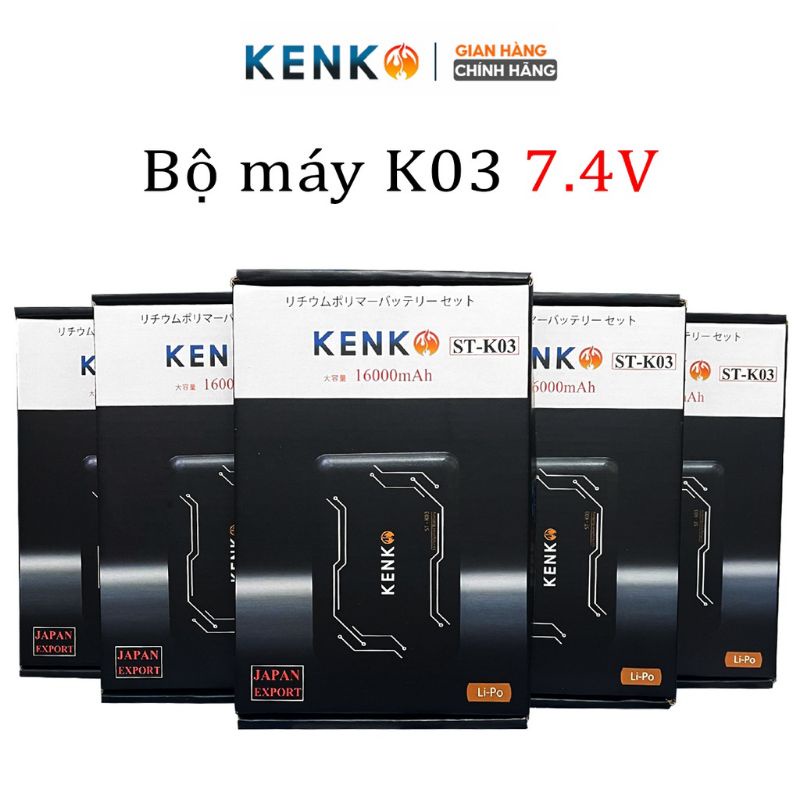 Pin quạt điều hoà KENKO K03 Nhật Bản mẫu mới 2022
