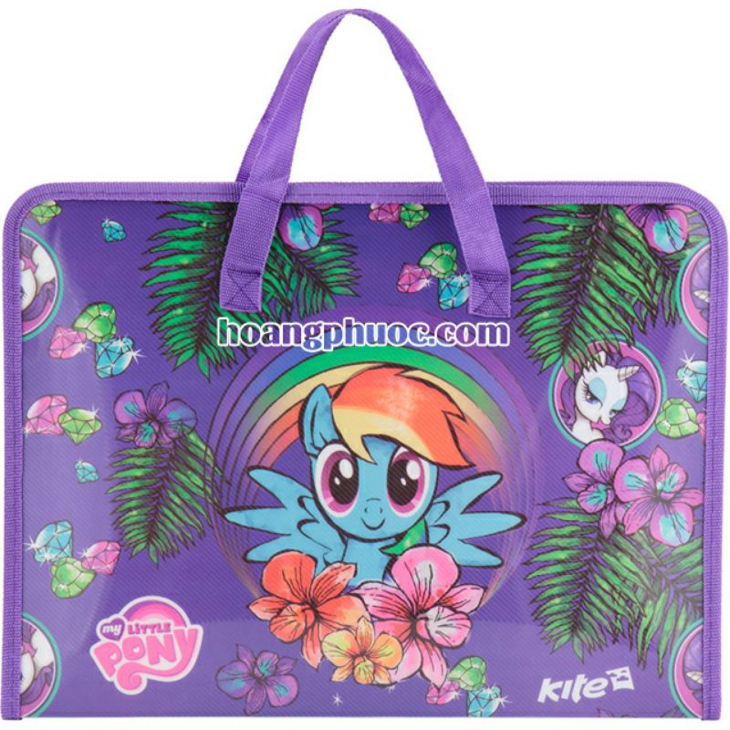 Cặp đựng hồ sơ, đựng giấy vẽ A4 Kite hình My little Pony Bìa hồ sơ Đức