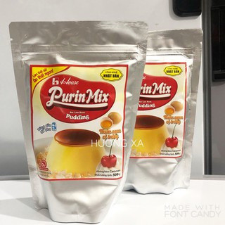 Bột làm bánh flan Nhật Bản Purin Mix 500g