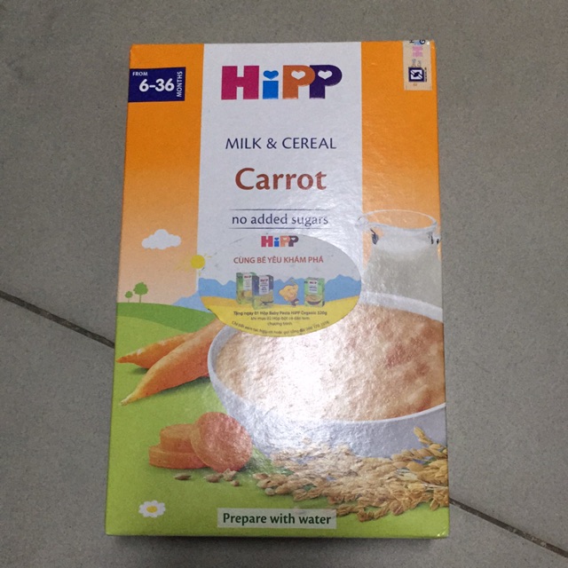 Bột ăn dặm Hipp