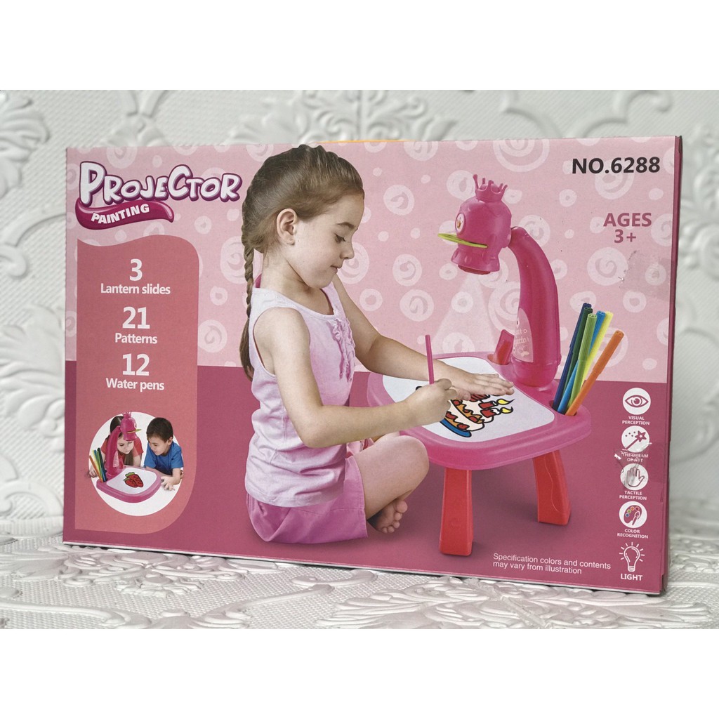 BÀN VẼ THÔNG MINH CHO BÉ , CÓ NHẠC KÈM BÚT, VỞ , máy chiếu  #BanTapve