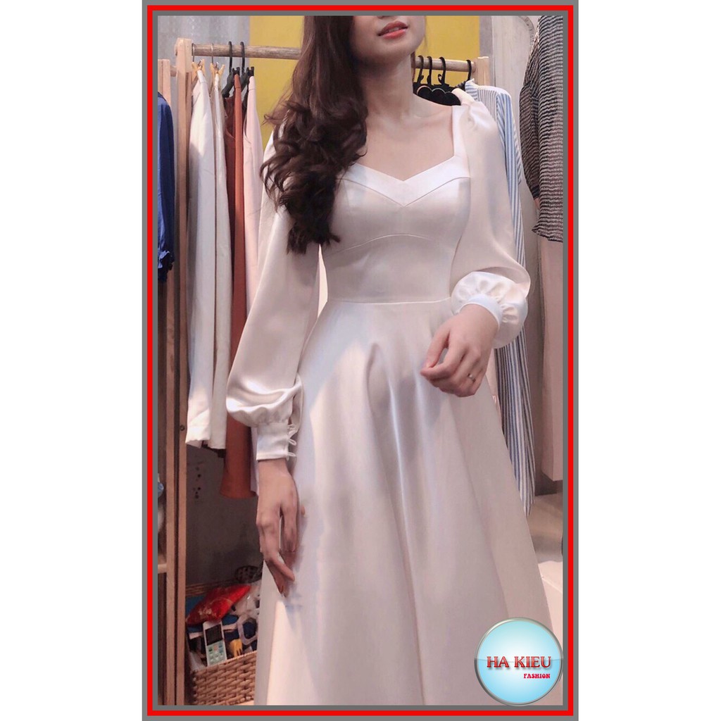 -HÀNG NHẬP KHẨU Đầm công chúa dự tiệc🔥Hàng cao cấp🔥maxi Trắng dài tay thiết kế siêu đẹp Liên hệ mua hàng 084.209.1989 | BigBuy360 - bigbuy360.vn