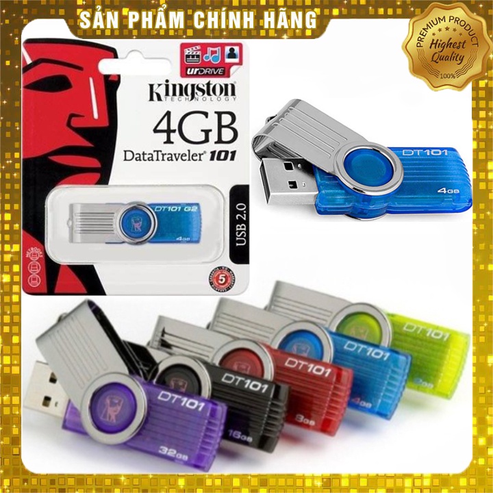 USB 2GB/4GB Kingston Hàng Chuẩn FPT