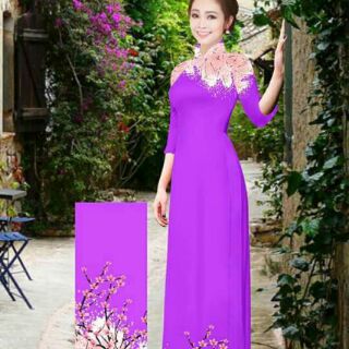 Vải áo dài mẫu mới