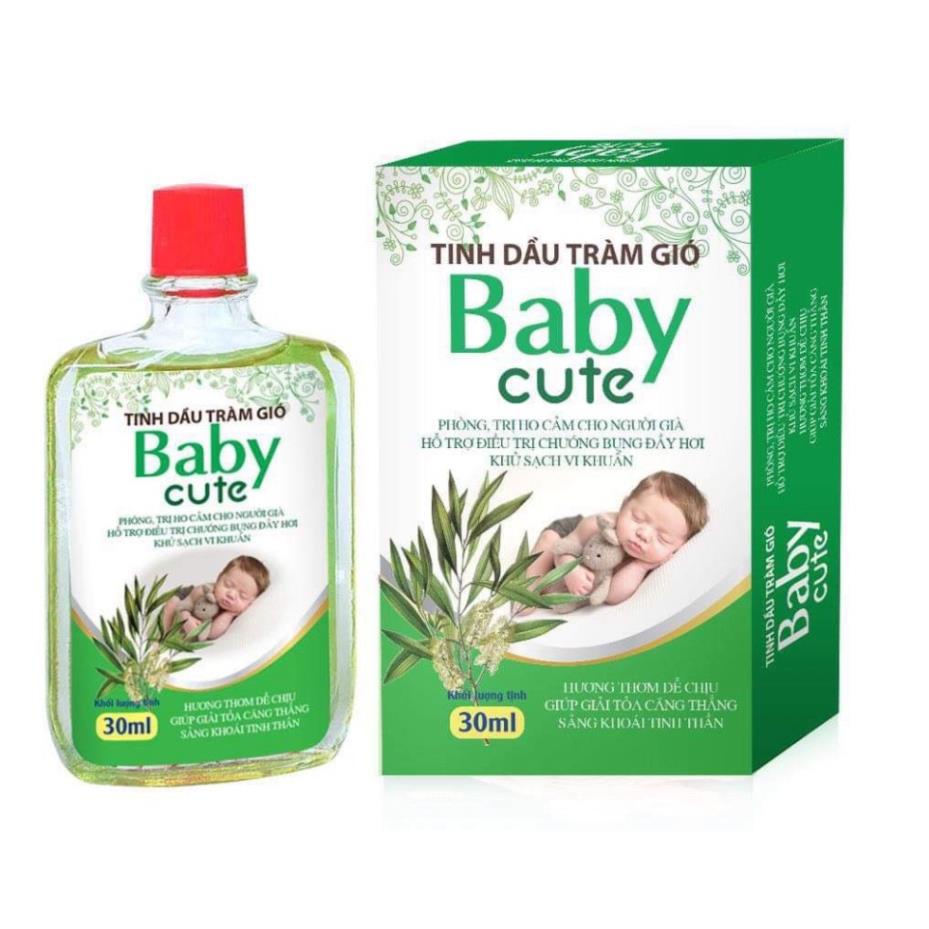 Tinh Dầu Tràm Gió Baby Cute Tránh Gió,Cảm Lạnh, Chống Muỗi Đốt, Xua Muỗi Và Côn Trùng