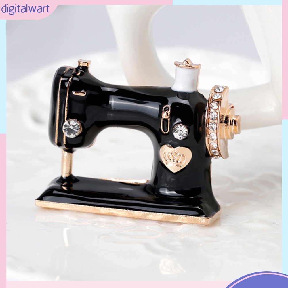 Ghim Cài Áo Hình Máy May Độc Đáo