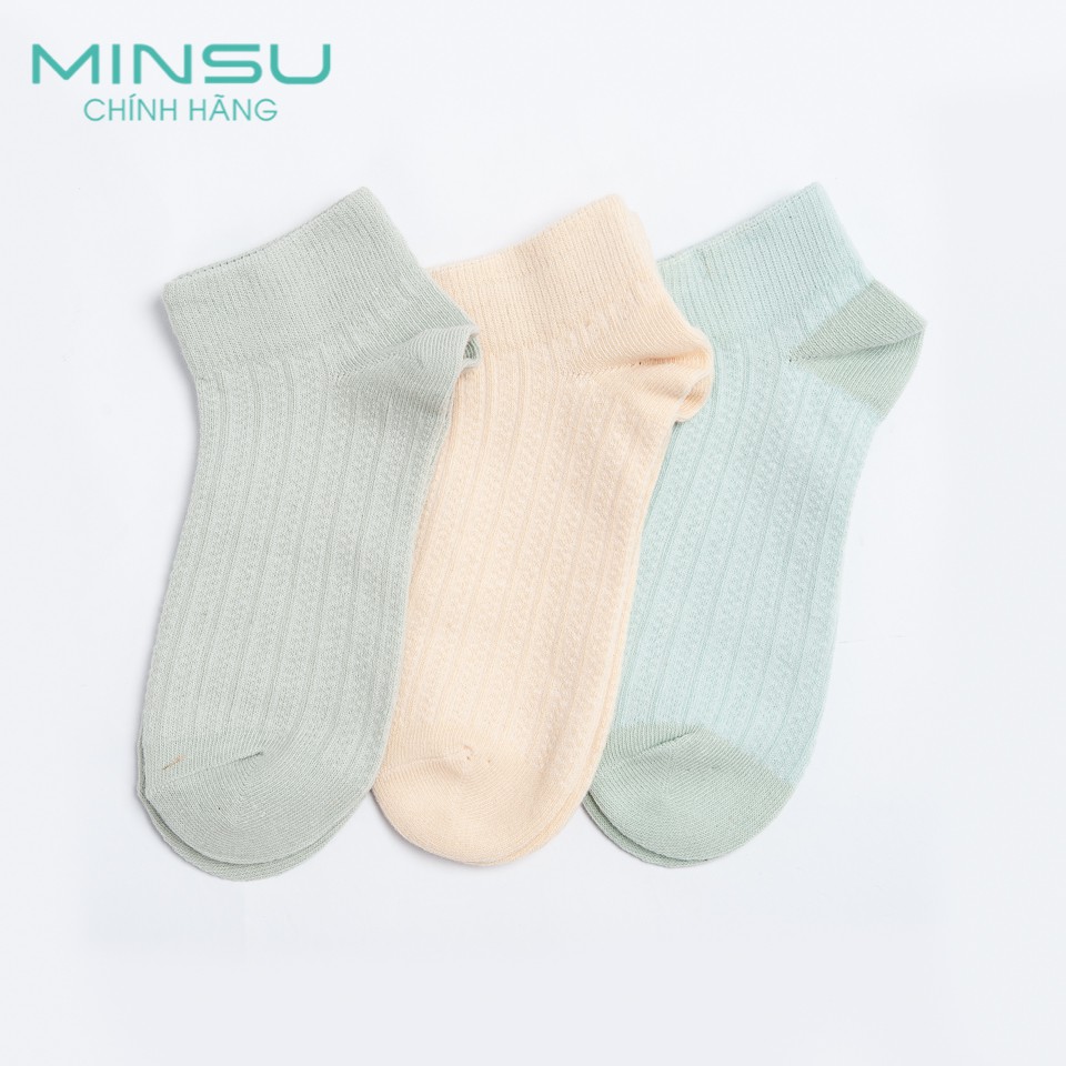 Vớ Nữ Hình Thú MINSU V1306 Chất Liệu Cotton khử mùi thấm hút mồ hôi