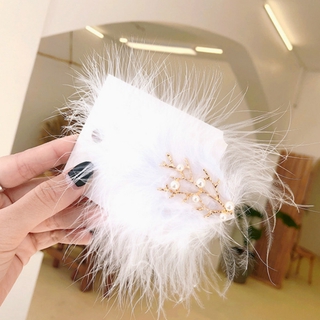 Kẹp tóc kiểu lông vũ thời trang dành cho nữ