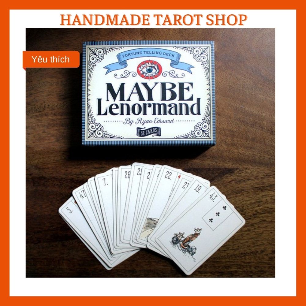 Bộ bài Maybe Lenormand - Bài Tarot Handmade