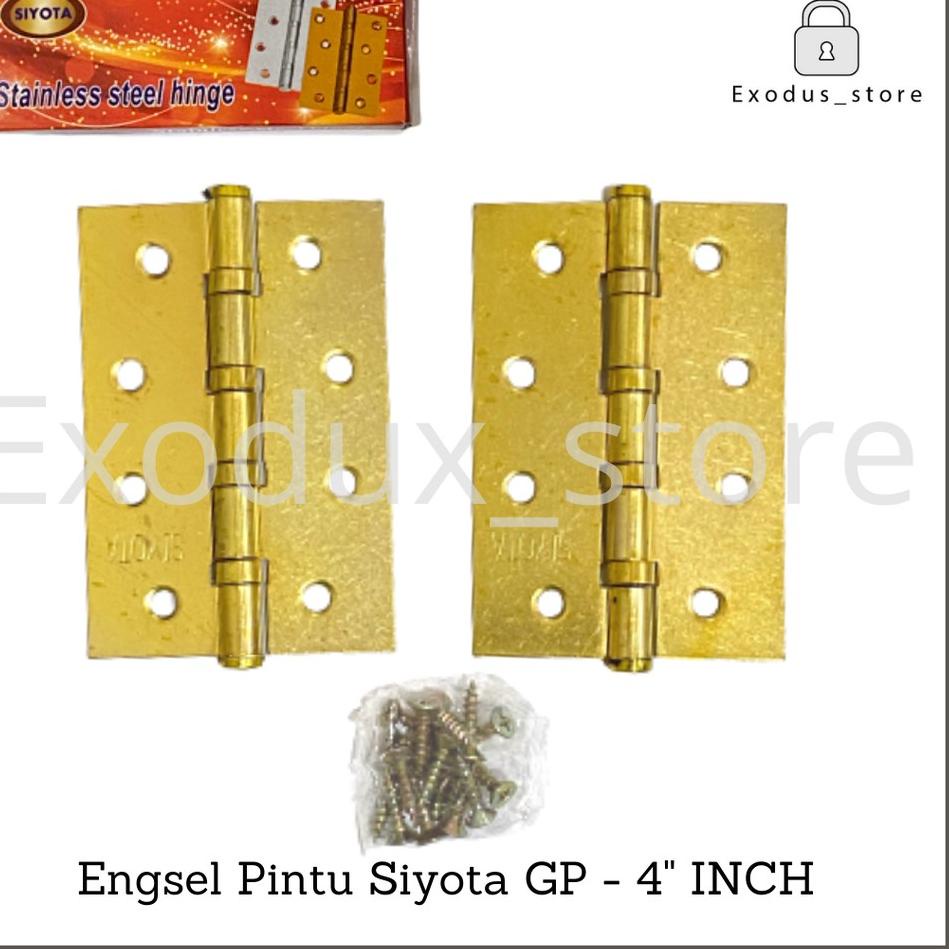 ・➣ Bộ 3 Bản Lề Cửa Sổ Bằng Gỗ Chuyên Dụng | Bản Lề Cửa Bằng Sắt Gấp 4 inch Cầu Nguyện / Cửa ★★★ Eew