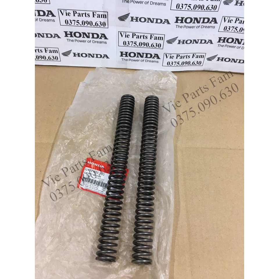 Cặp lò xo phuộc, giảm xóc trước SH 2012-2017-2019, .