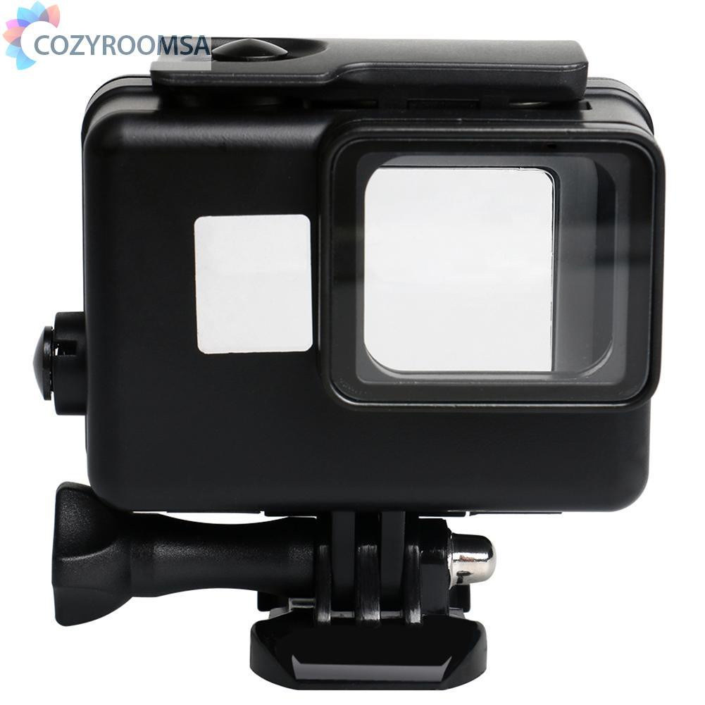 Vỏ Bảo Vệ Camera Hành Trình Gopro Hero 5 6 7 Màu Đen Chống Thấm Nước 45m