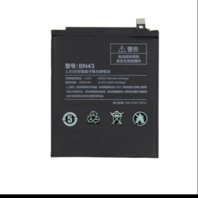 Pin xịn Xiaomi Redmi Note 4X (BN43) Bảo hành 6 tháng đổi mới