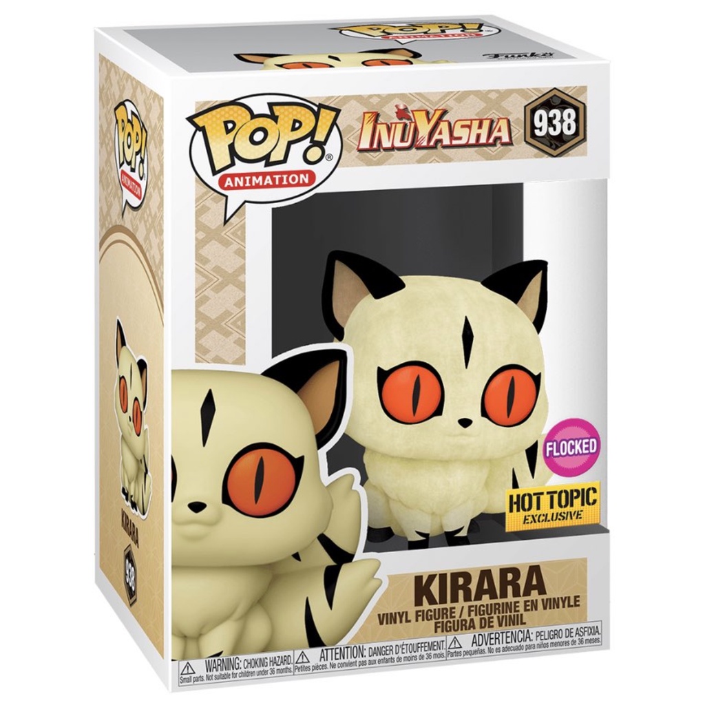 Đồ chơi mô hình funko pop 938 Kirara (Flocked) (Hot Topic) - Inuyasha