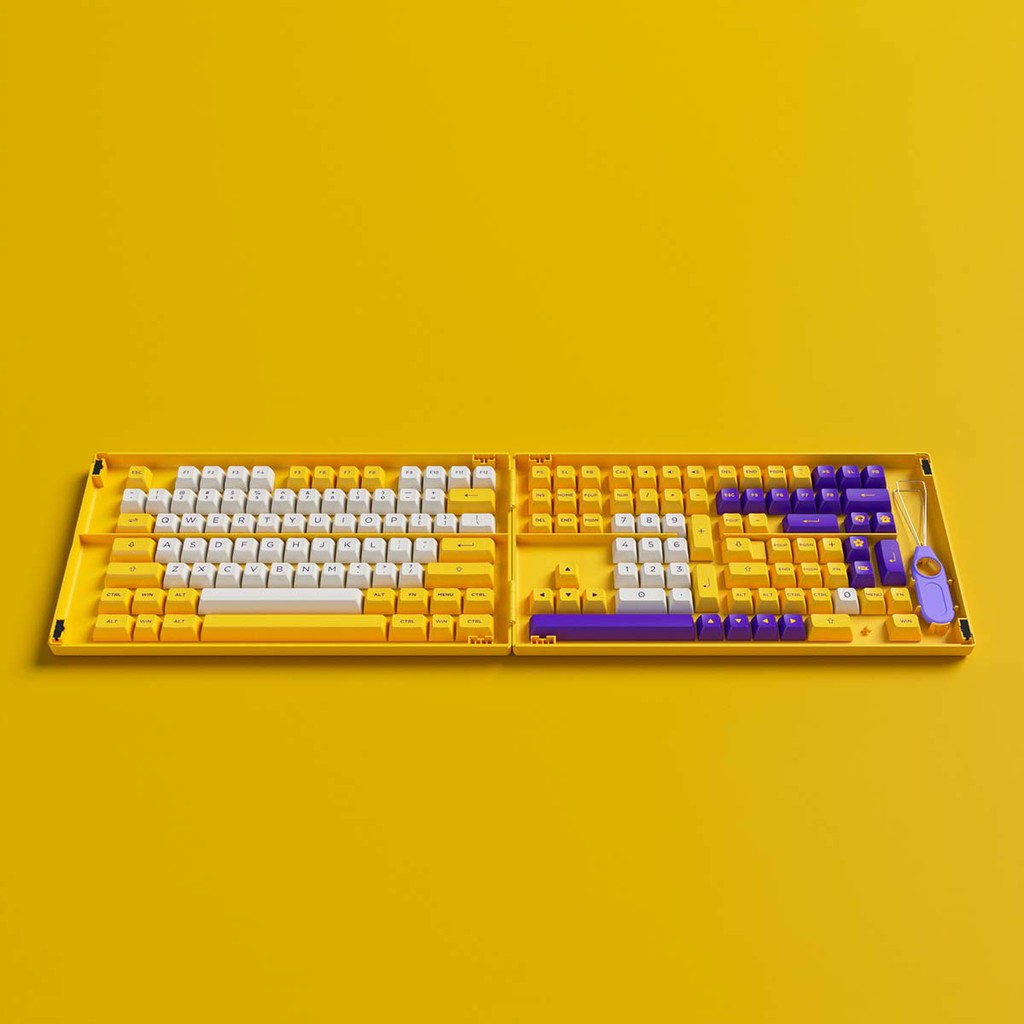 Bộ keycap phím cơ AKKO Keycap set – Los Angeles (PBT DoubleShot/ ASA profile/ 158 nút)