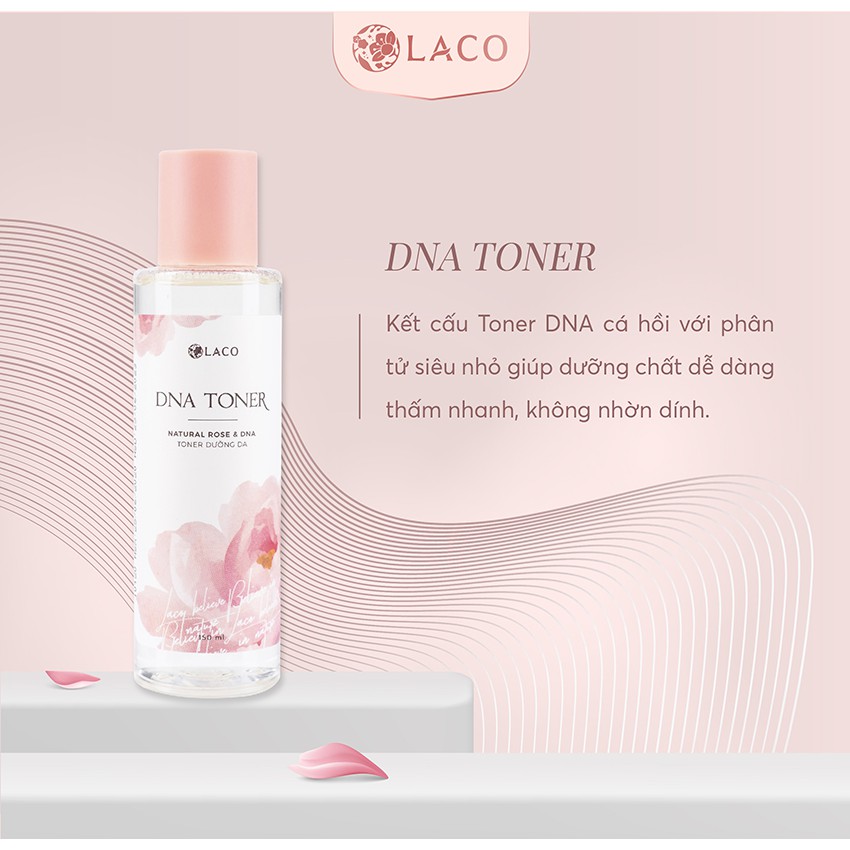 Combo 2 Toner DNA Cá Hồi Marosa Laco (Tặng Máy phun sương Nano cầm tay) - LAVAHA SHOP