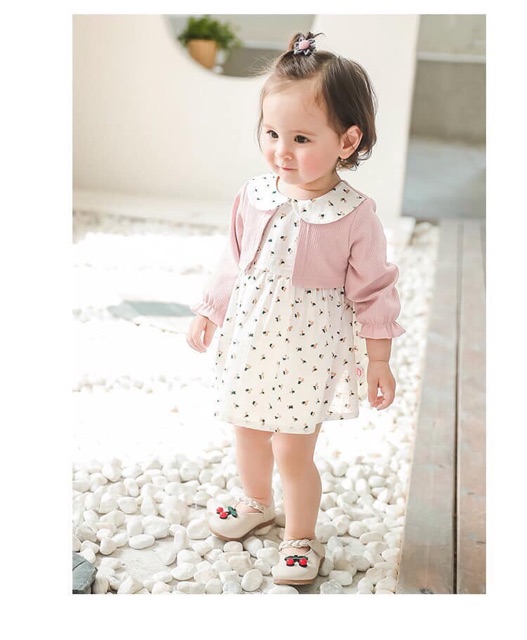 Váy thu đông cho bé