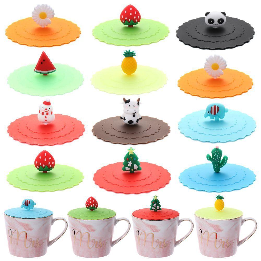 YIYU Nắp Đậy Cốc Cà Phê Chống Bụi Có Thể Tái Sử Dụng Ốp