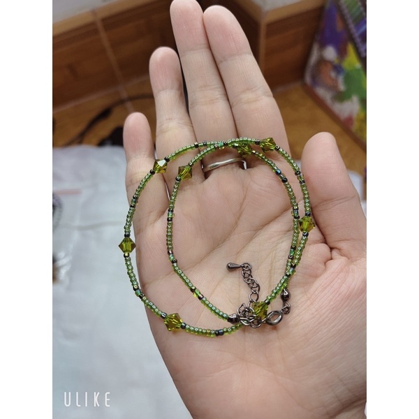 Chocker cườm phối 2hand