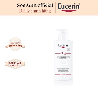 Sữa Rửa Mặt Eucerin pH5 Facial Cleanser Sensitive [Nhập Khẩu Chính Hãng]