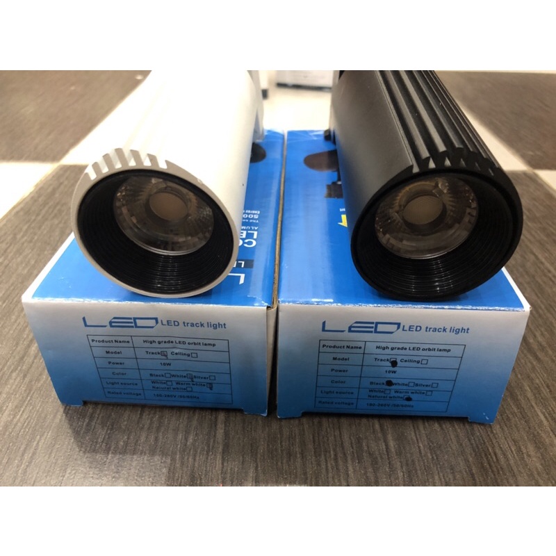 Đèn Rọi Ray (track light) 10W Giá Rẻ Sập Sàn Led MD. Đèn Led Chiếu Sáng
