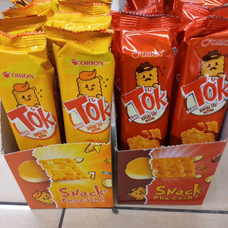 Bánh snack TOK các vị 38.5g