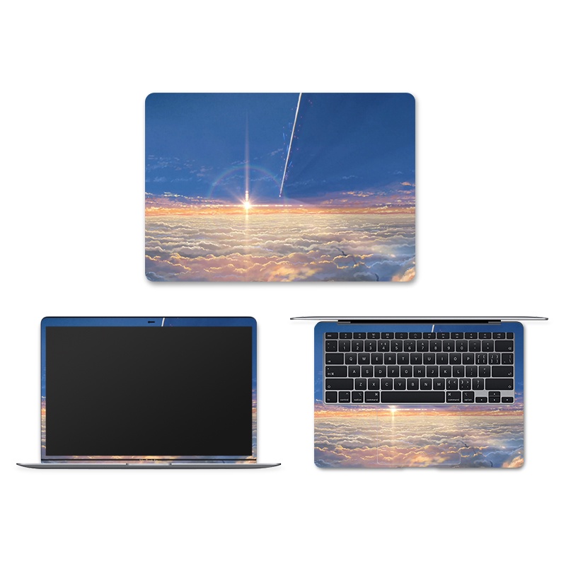 Miếng dán trang trí máy tính họa tiết đáng yêu thích hợp cho 12-17inch HP ASUS Dell Acer Huawei Macbook