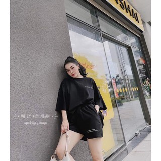 Đồ Bộ Đùi, Hàng Bao Đẹp, Thun Cotton 100%, Size 45kg đến 80kg vừa, PD153