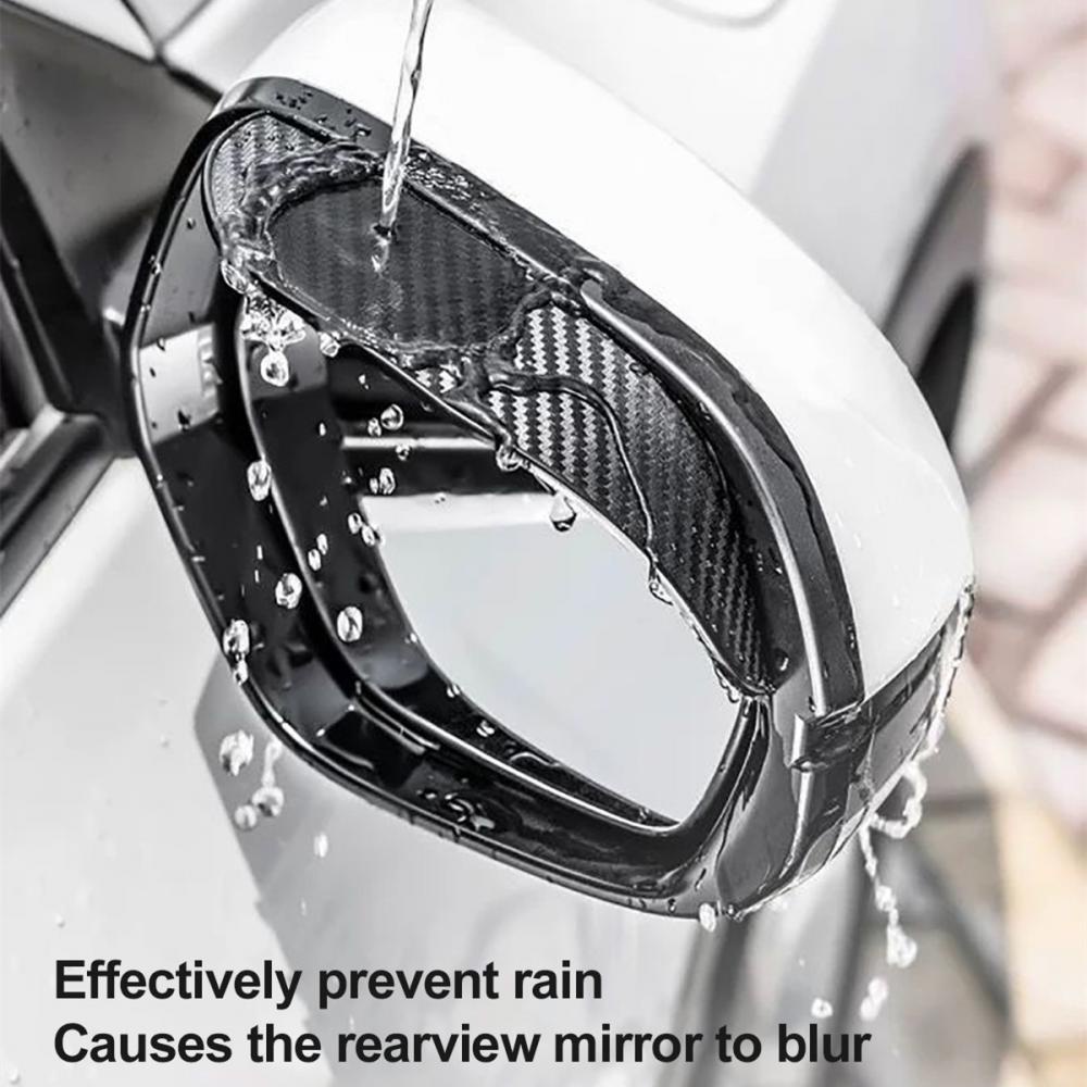 Vỏ Bọc Gương Chiếu Hậu Xe Hơi Bằng Sợi Carbon Chống Mưa Nắng Tiện Dụng