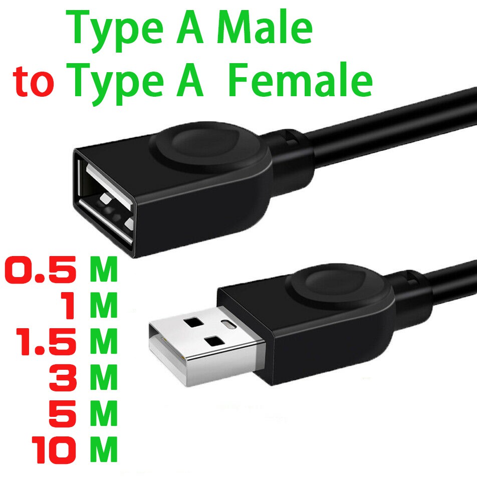 Dây Cáp Nối Dài Cổng USB 2.0 Đồng Bộ Dữ Liệu
