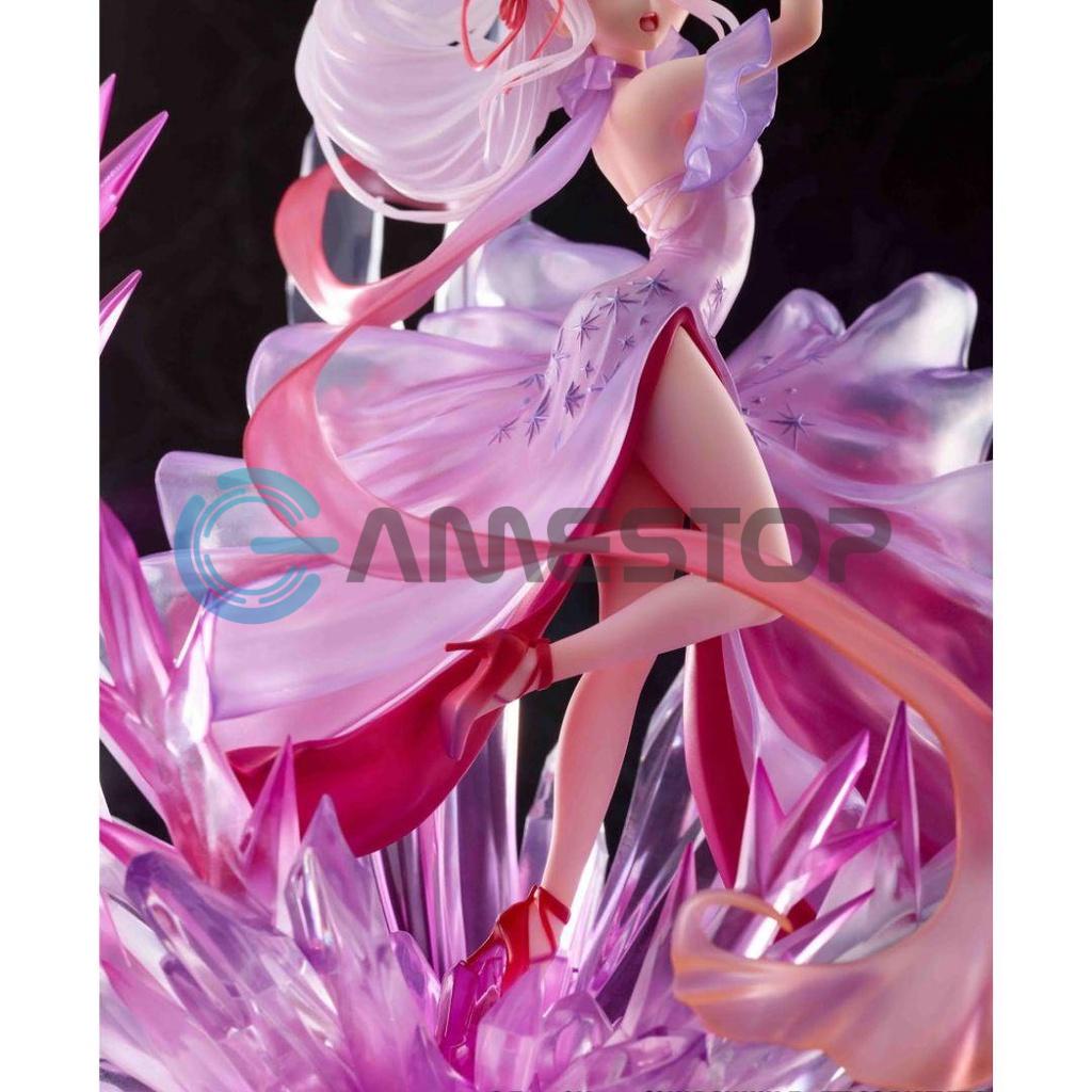 Mô hình emilia crystal dress ver dòng re zero 1/7 scale shibuya scramble figure 35cm alpha satellite RZAS02
