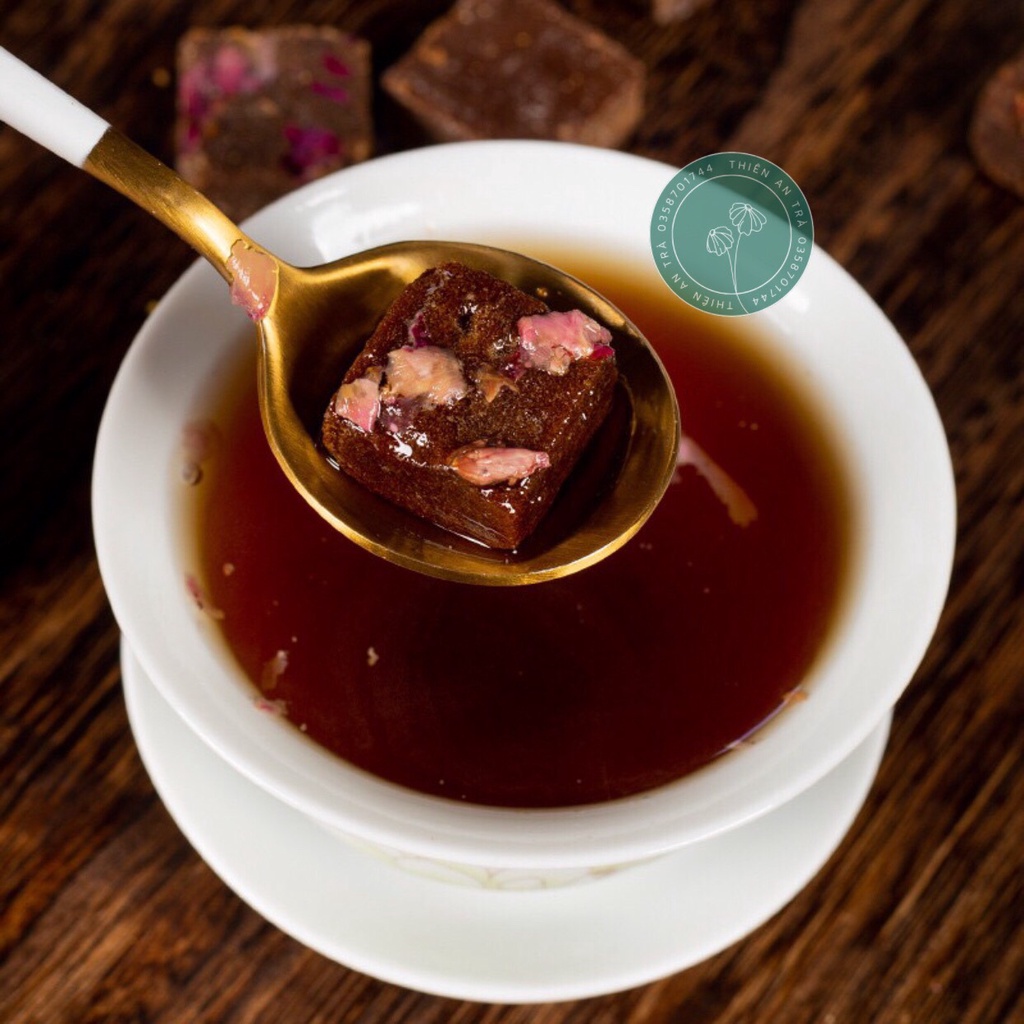 Trà Viên Nén Hoa Thảo Mộc Đường Phèn