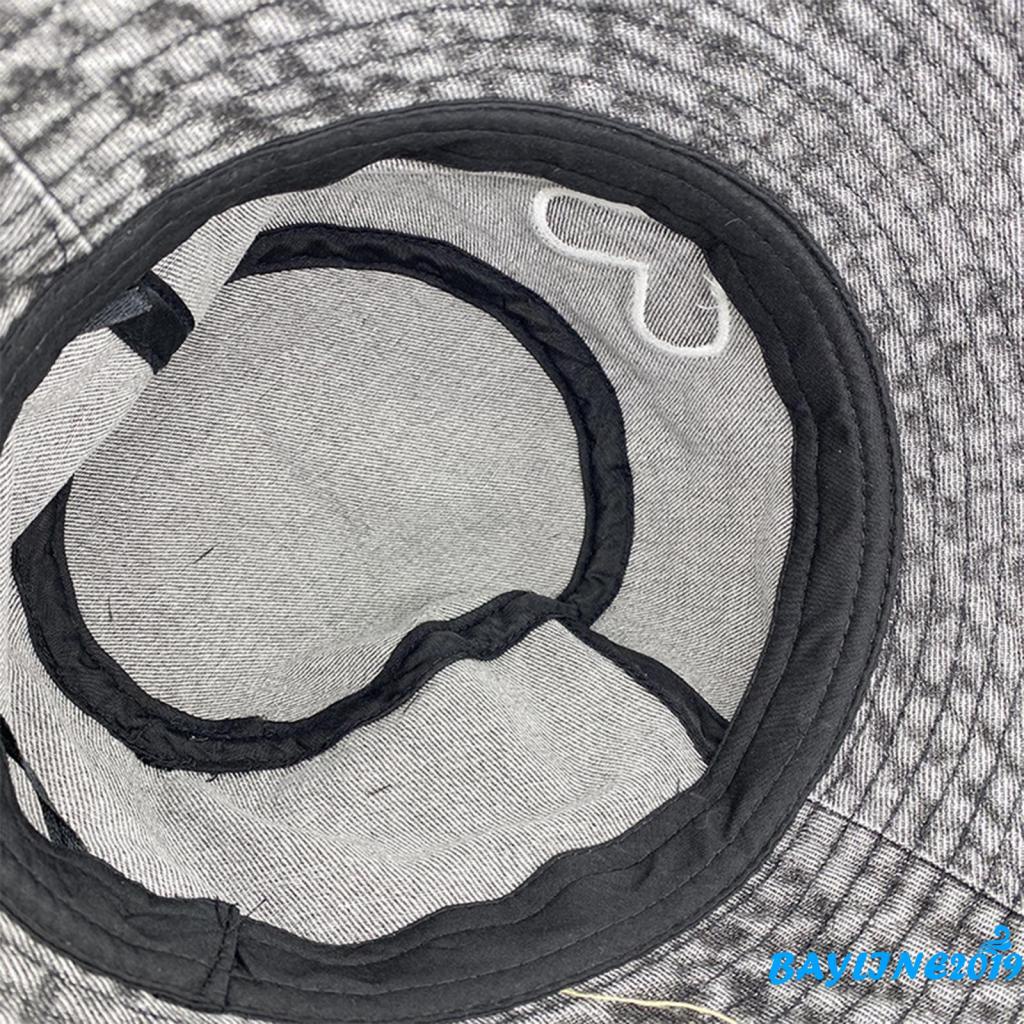 Bay-mũ Tai Bèo Thêu Hình Trái Tim Có Thể Giặt Được Màu Xanh Dương / Xám Dùng Trong Nhà / Ngoài Trời