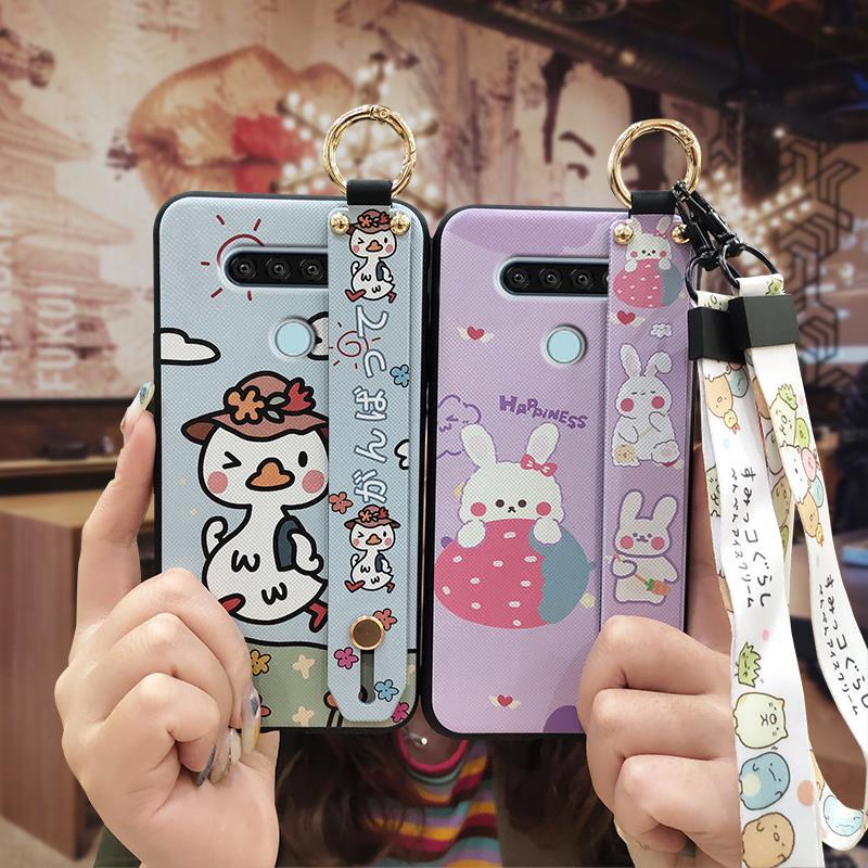 Ốp Điện Thoại Chống Sốc Chống Va Đập Phong Cách Đường Phố Dễ Thương Cho LG Q51 Phone Case 2021
