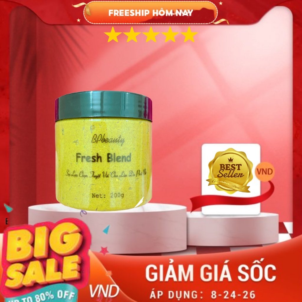 Mặt nạ thảo mộc FRESH BLEND  Handmade  lấy đi tế bào chết, cung cấp dộ ẩm BPbeauty | BigBuy360 - bigbuy360.vn