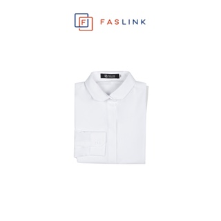 Áo Sơ Mi Nữ Faslink Vải S-Cafe Dòng Luxury Áo Sơ Mi Trắng Công Sở Nữ