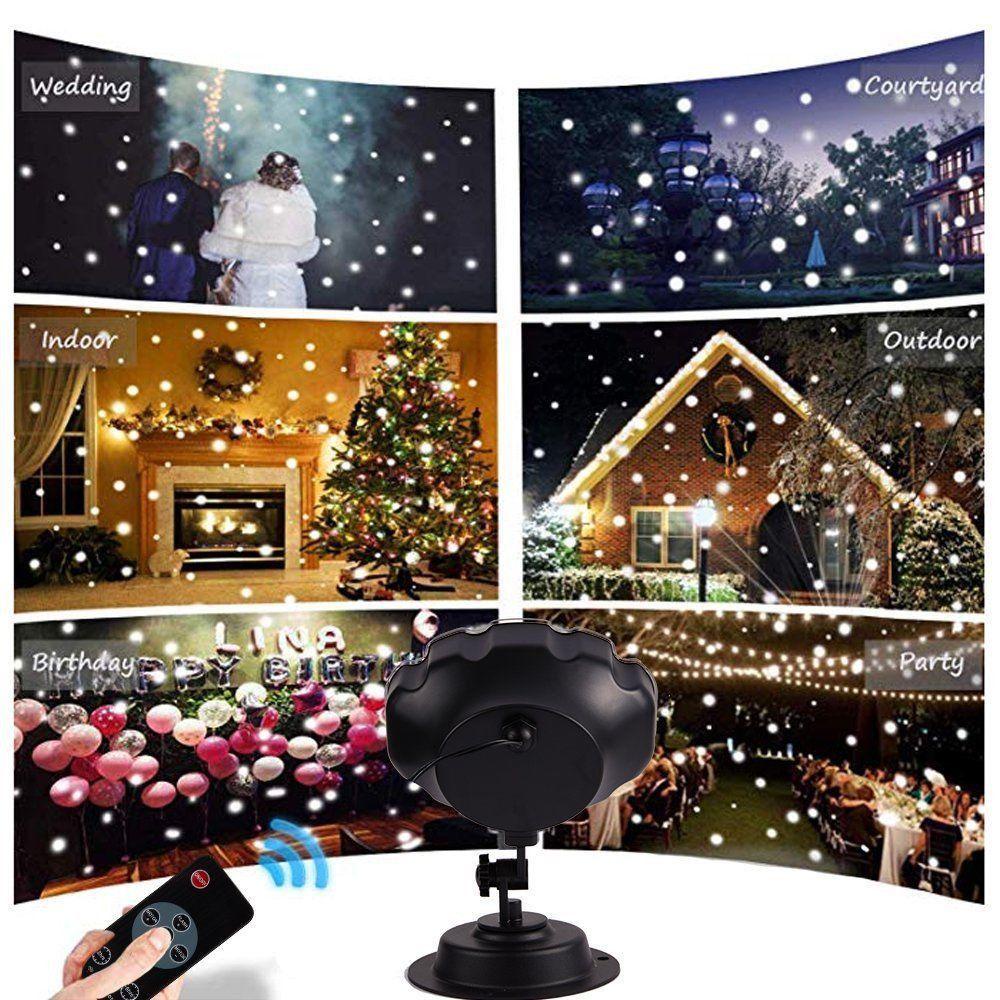 FOREVER Đèn LED Chiếu Tuyết Cho Ngày Giáng Sinh Mới