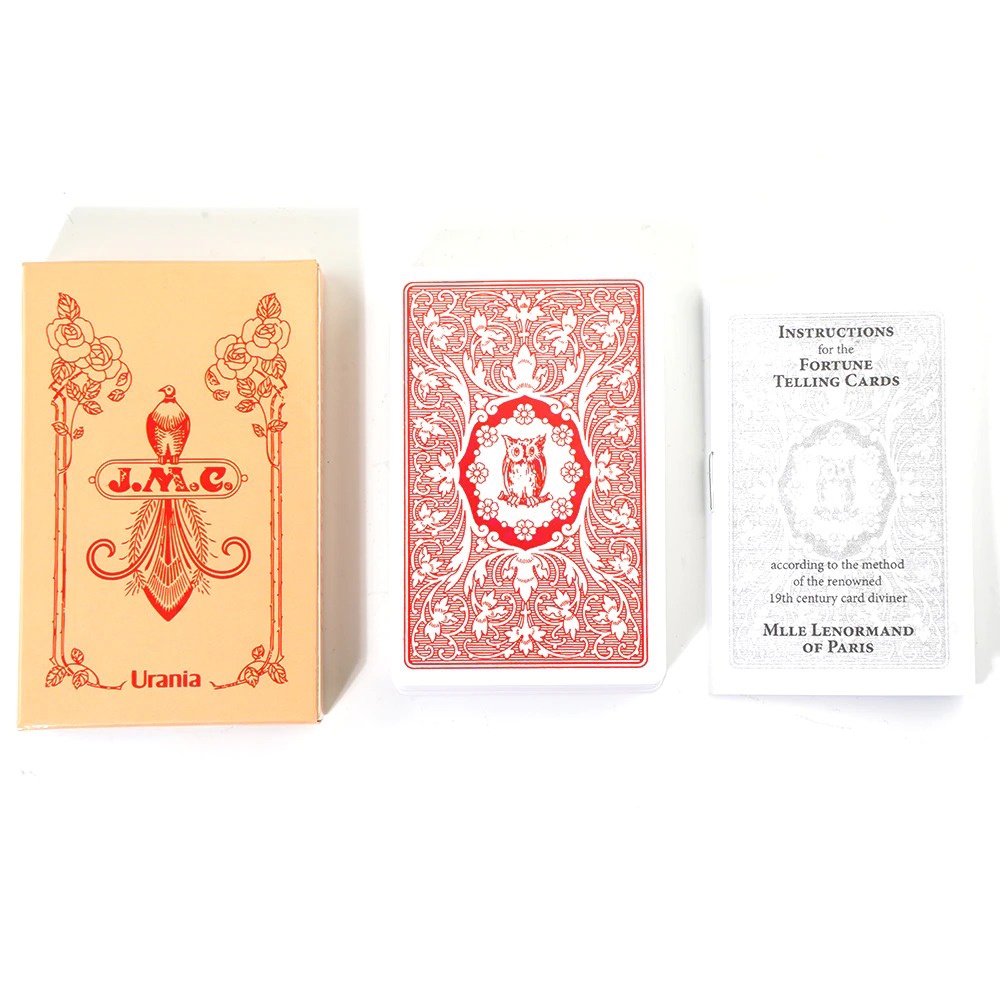 Bộ Bài Lenormand Urania Tặng Đá Thanh Tẩy C277