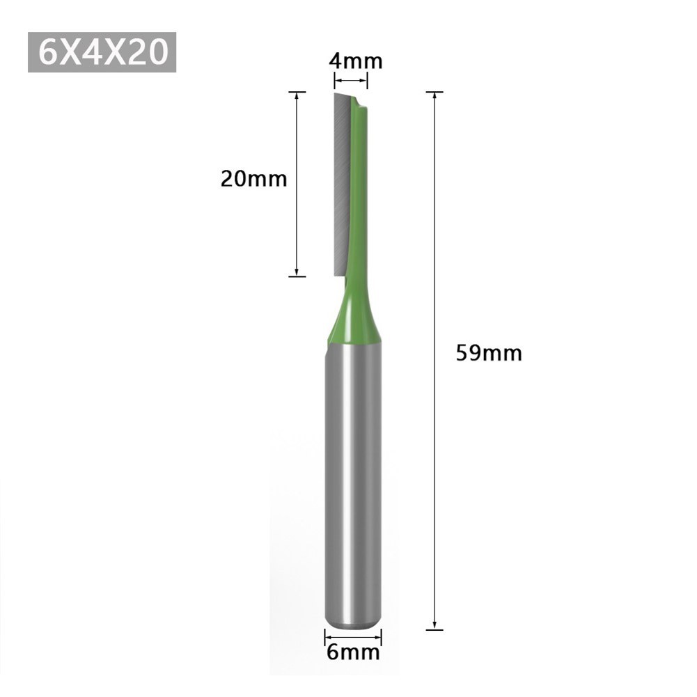Mũi phay hai đầu 6MM chuyên dụng cho máy phay gỗ | BigBuy360 - bigbuy360.vn
