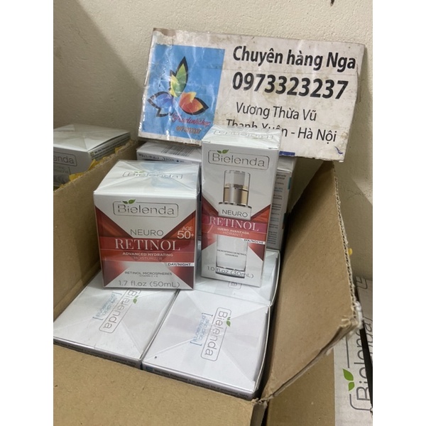 Tinh chất chống lão hóa serum Bielenda Neuro Retinol Advanced Moisturizing 30ml Nga