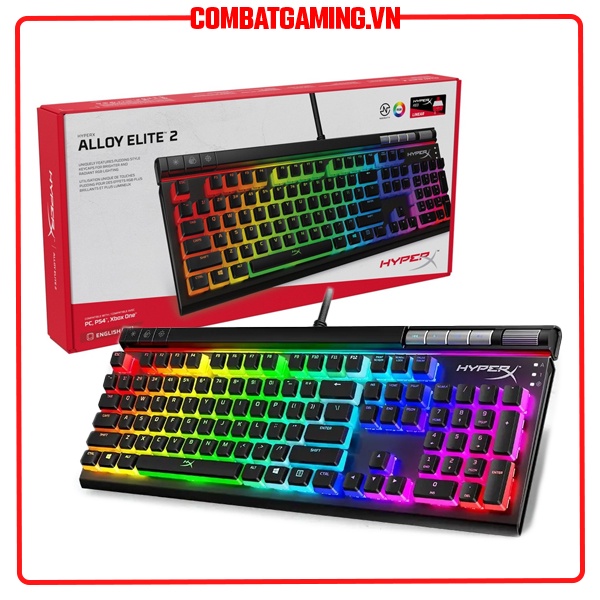 Bàn phím cơ Kingston HyperX Alloy Elite 2 RGB