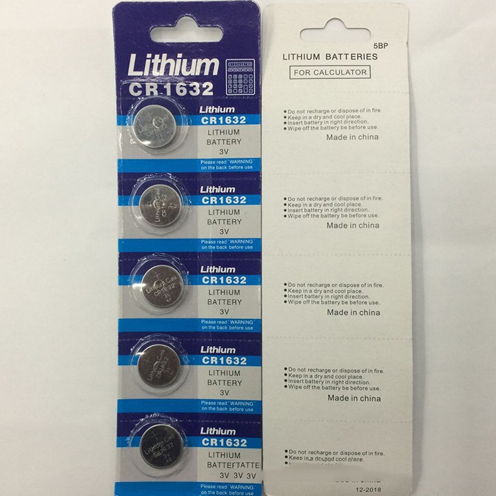 Pin cúc áo Cmos Cr1632 Lithium cho điều khiển từ xa chìa khóa ô tô youngcityshop 30.000