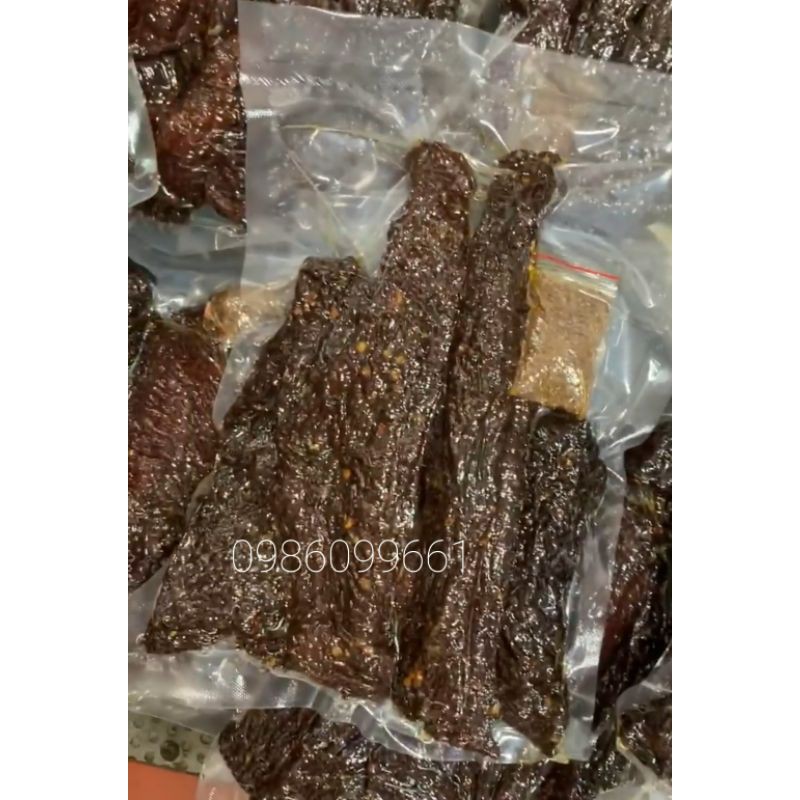 Thịt lợn gác bếp Tây Bắc siêu thơm ngon kèm chẳm chéo gói ăn thử 100gr